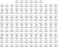 Vista 8 de Crafjie 32 bolas de espuma semiredondas de 2 pulgadas, bolas de poliestireno semiesférico blanco, bola de espuma media para manualidades, bola