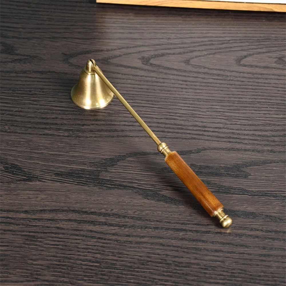 Candle Snuffer, Retro Candle Extinguisher with Long Handle Snuffer Candle Accessory for Candle Lovers