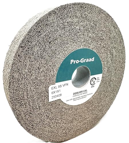 EXL Deburring Wheel 6" x 1" x 1", 9S Very Fine (400), 11091