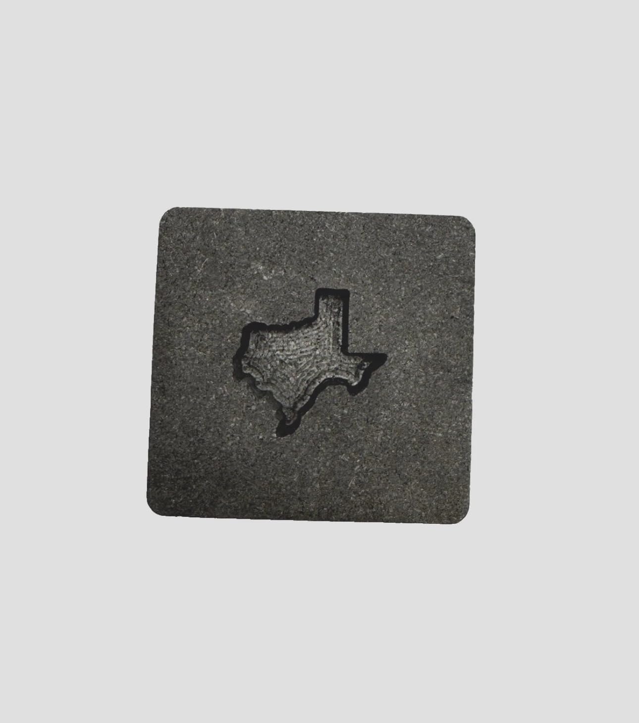 1 oz Reverse State of Texas Graphite Gold Ingot Mold
