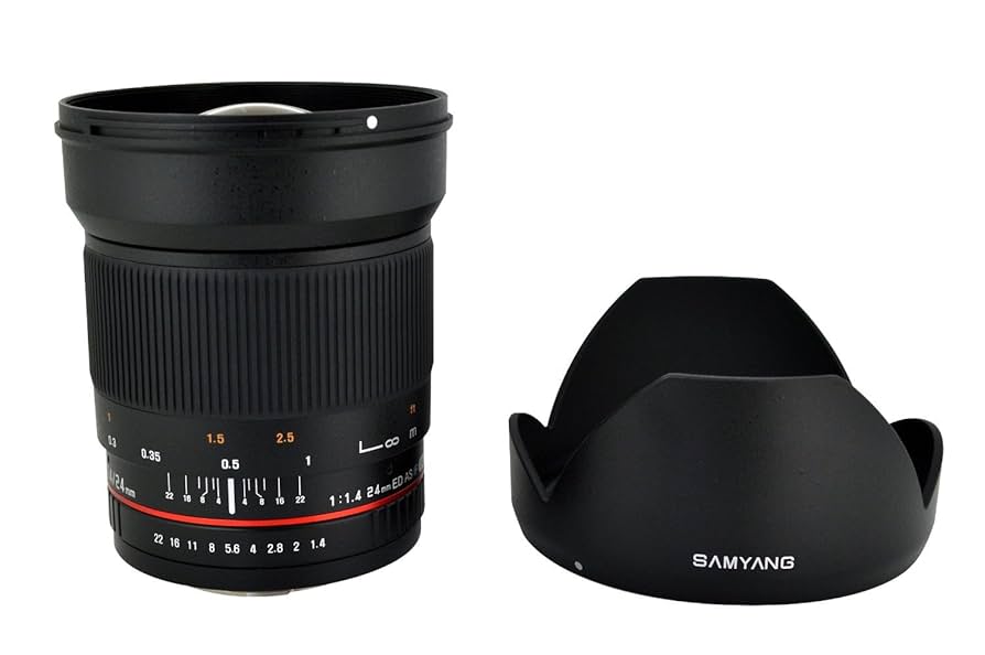 Samyang 24mm F1.4 Wide Angle Lens for Nikon with Auto
