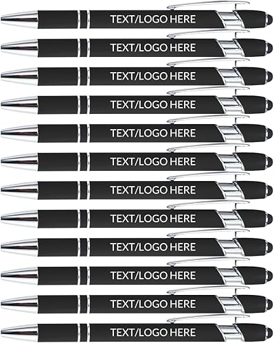 Miniatura 8 de 12 bolígrafos personalizados con nombre personalizado para negocios, bolígrafos grabados, regalo personalizado para recuerdos de graduación impresos