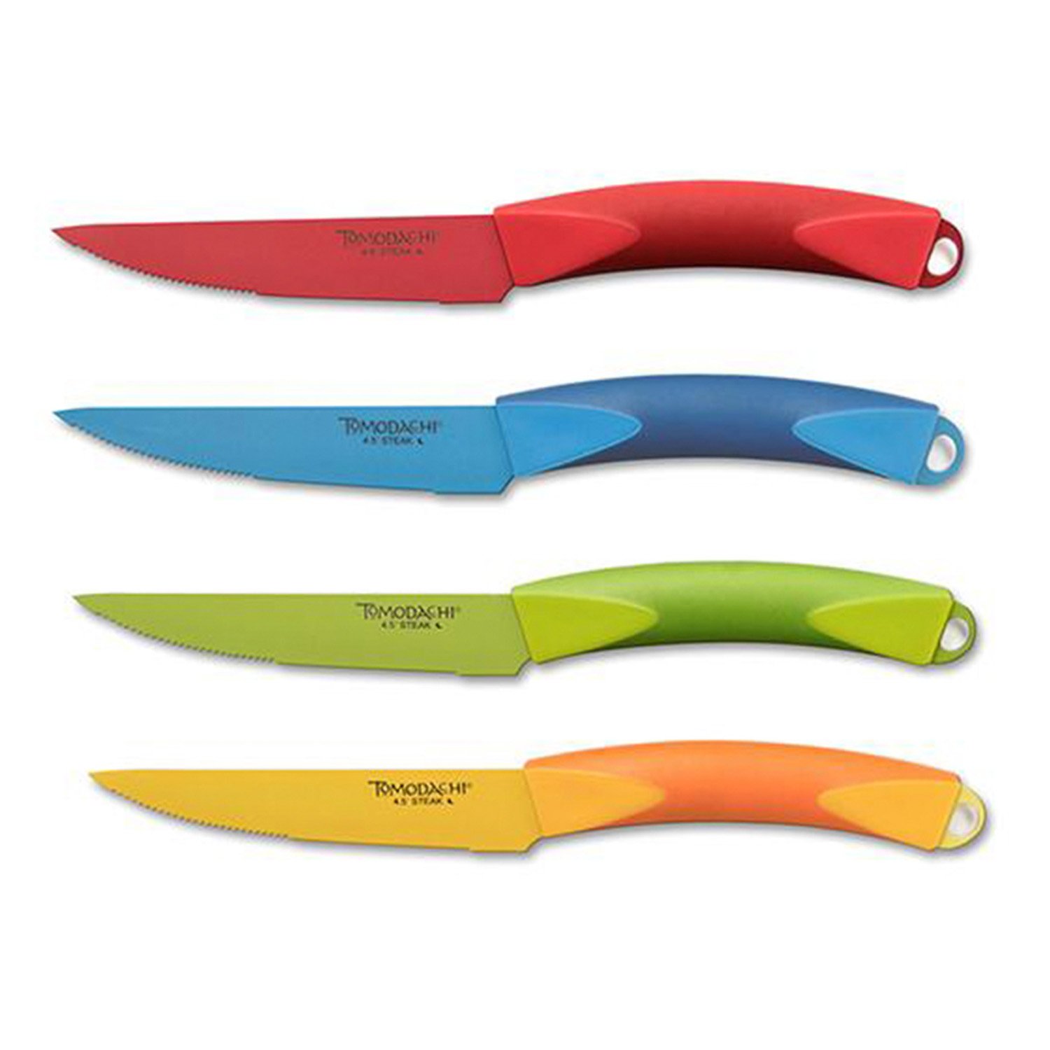 Hampton Forge HMC01A364B Midori – 4 Piece Steak Knife Set, Multi