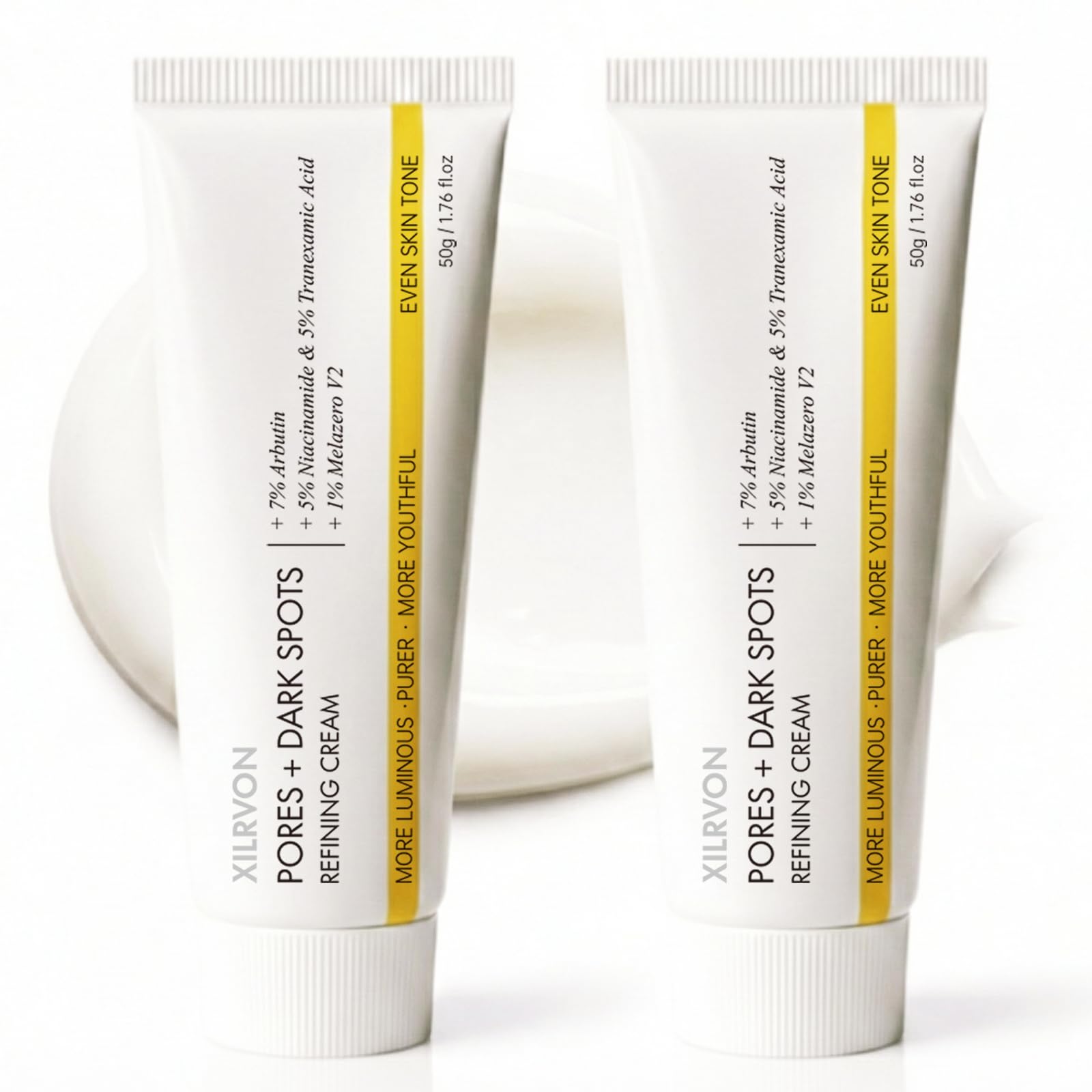 Amazon.com: 2PCS Pores + Dark Spots Refining Cream with Arbutin