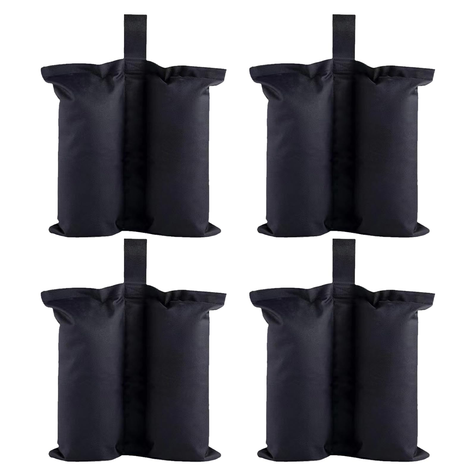 Sacs De Sable Poids,Sacs De Poids De Qualité Industrielle,Poids De Sable Gazebo,Sac De Sable De Plage en Toile Oxford,Sac De Sable Lestés Pliante,pour Tente Pop-Up,Auvent Ou Parasol,4 Pièces,Kiuiom