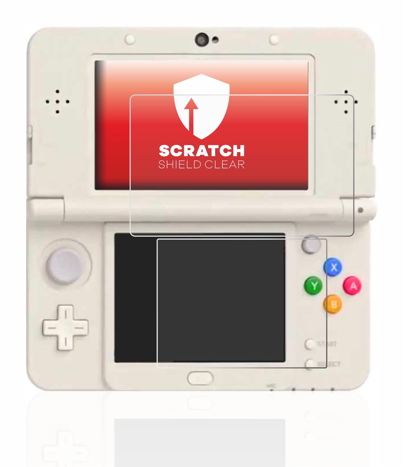 upscreen Protector Pantalla para Nintendo New 3DS Película Protectora – Transparente, Anti-Huellas