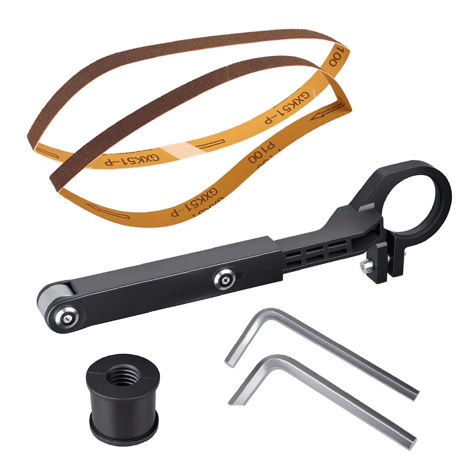 Steel Angles Grinders to Belt Sanders Converter with for Metal Polishing Angles Grinders to Belt Polisher Converter