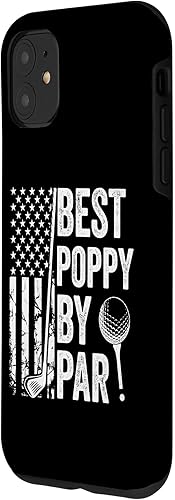 Miniatura 8 de iPhone XXS Best Poppy By Par USA Flag Golf Father's Day Golfing Dad Case
