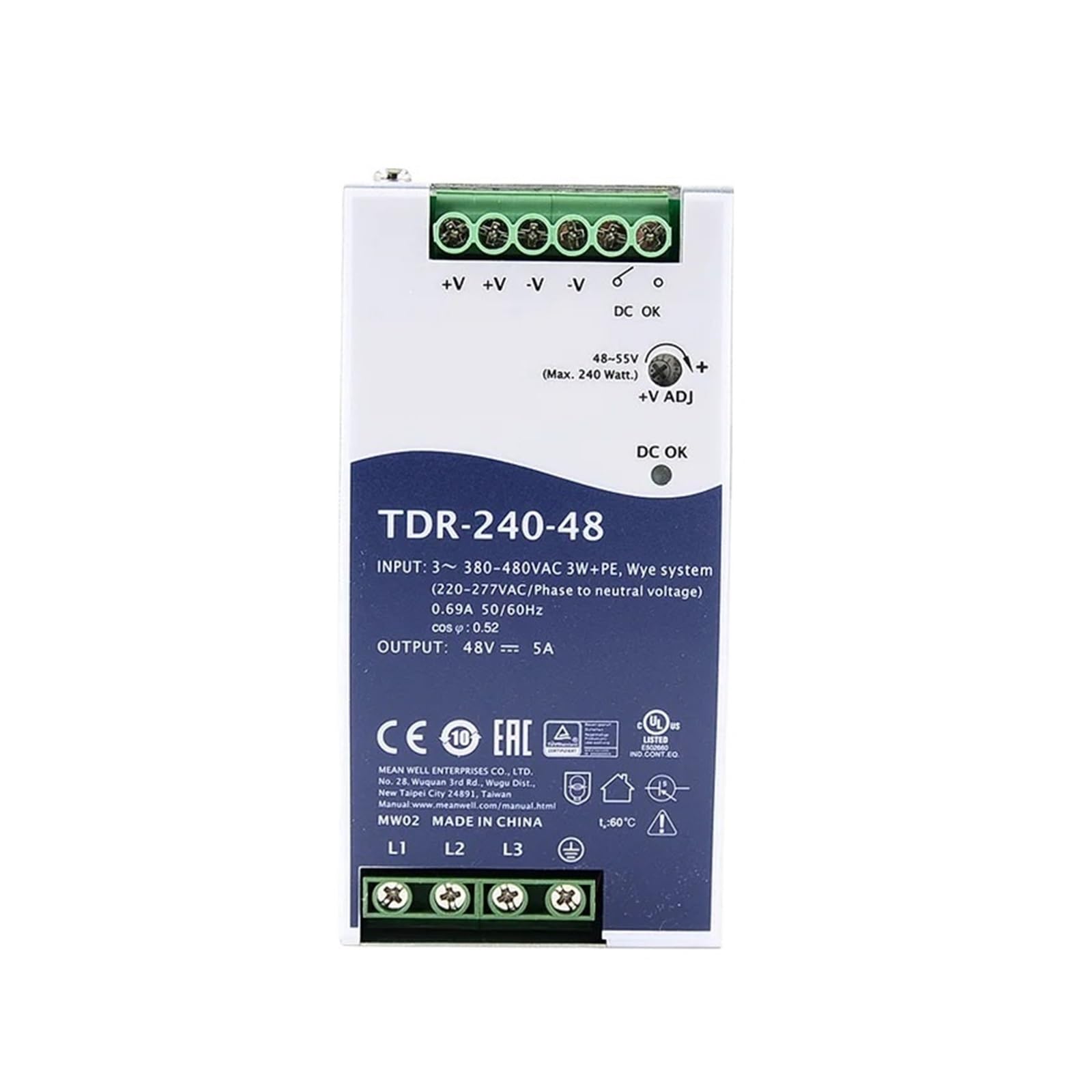 LEOTNNDQ TDR-240-48 240W TDR-240 48V 5A