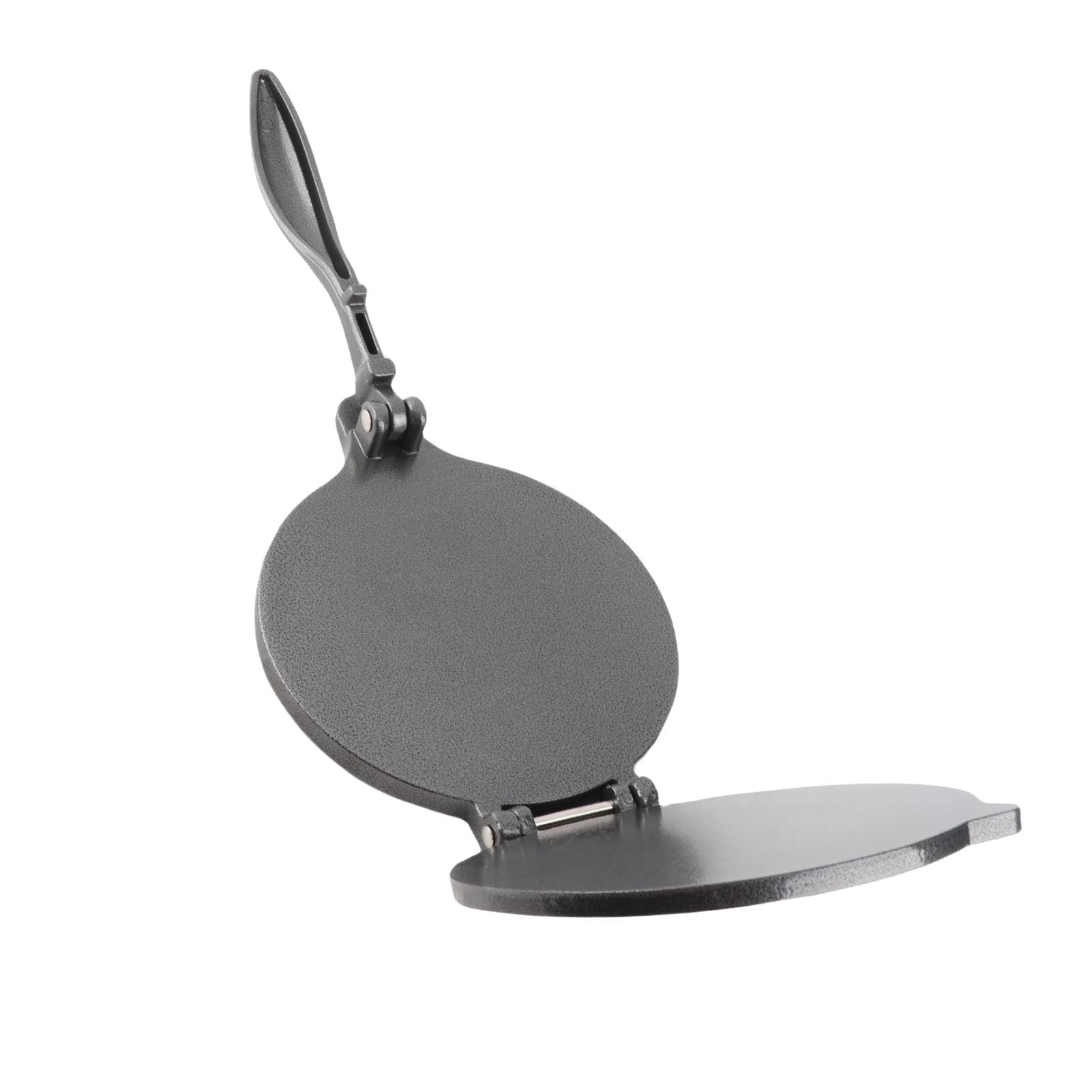 Prensa de tortilla DriKou, herramienta de prensado manual para hacer tortillas de aleación de aluminio para hacer hamburguesas de pastel de pizza (16cm negro)