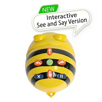 أداة البرمجة الأساسية: 1 روبوت ذو طابق واحد من Bee-Bot - نسخة جديدة من See & Say