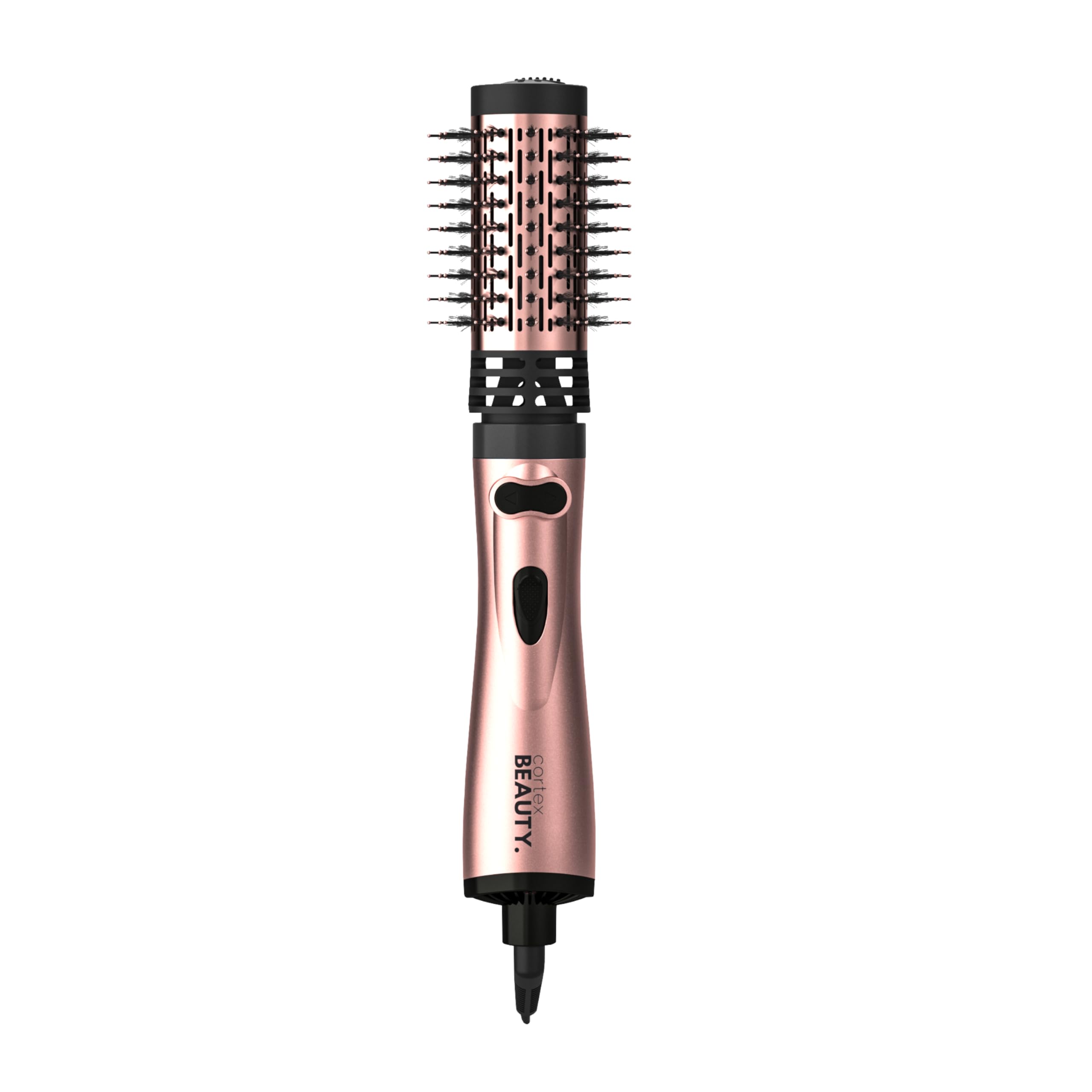 Cortex Beauty 2-in-1 Revolving Hot Brush (Rose Gold)