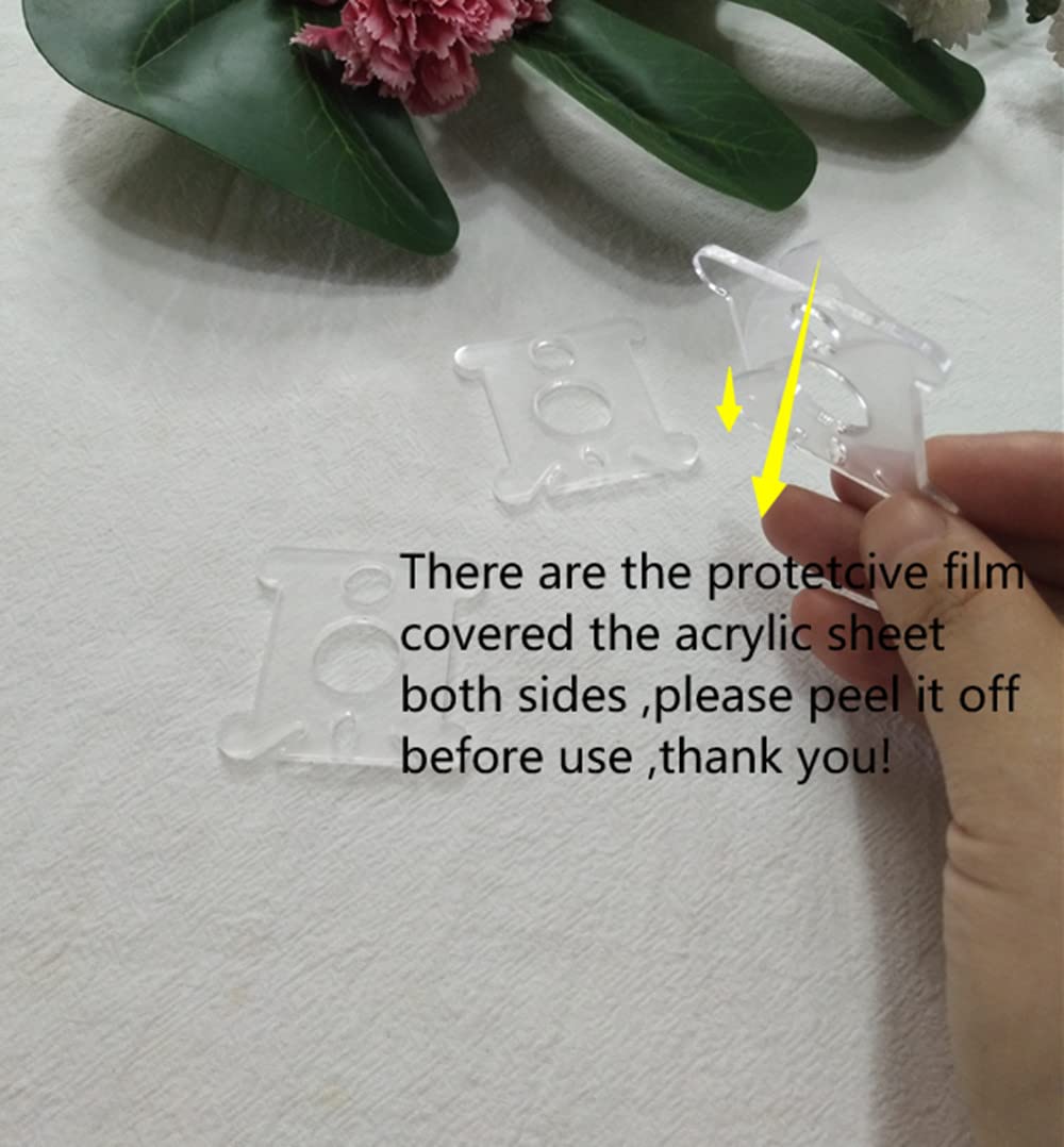 Lot De 20 Bobines De Fil Acrylique Avec Anneaux, Pour Point De Croix, Loisirs Créatifs, Couture, Rangement (100 Pièces