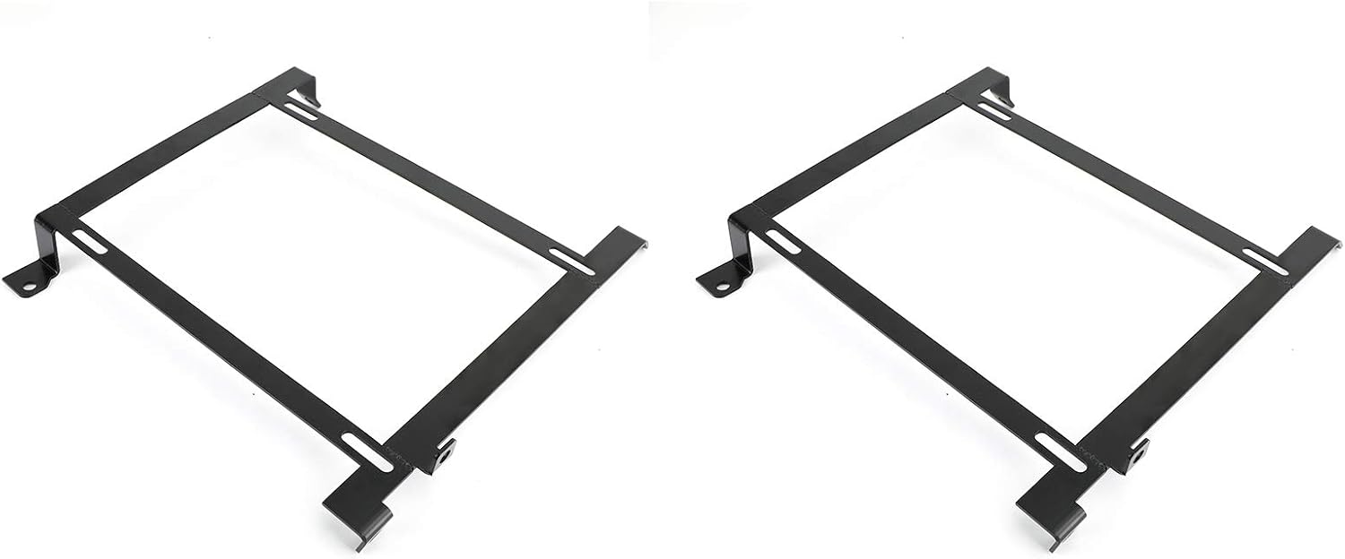 Artudatech Bucket Seat Tensile Steel Bracket Base for Nissan S13 S14 240Sx Low Mount Racing