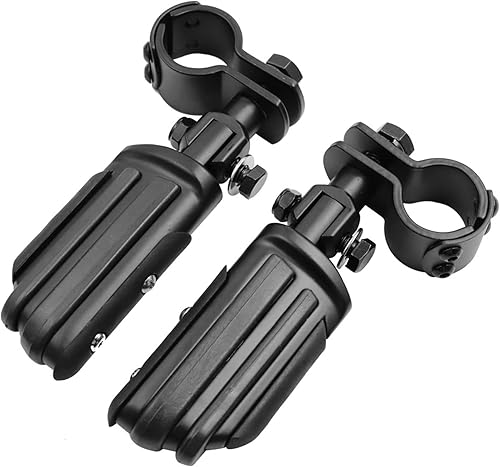 Miniatura 7 de F FIERCE CYCLE 1 par 0.394 in aluminio Aolly motocicleta Rearsets trasero conjunto reposapiés Peg Bike Bicicleta Ciclismo Negro para Harley Touring
