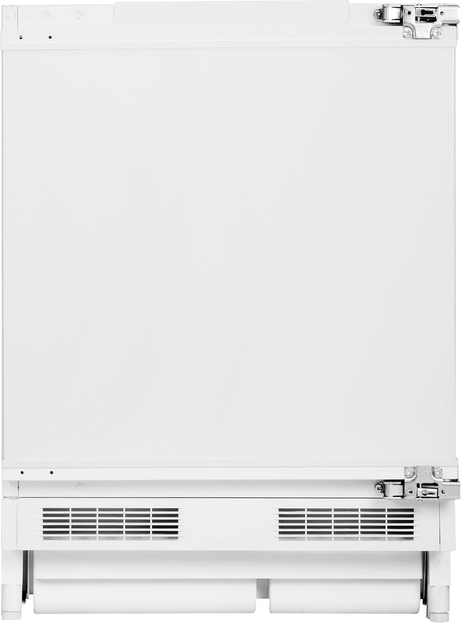 Beko Builtin Undercounter Mini Refrigerator 125 liters(107 Net), Singel door,MinFrost, Reversible Door, LED Illumination, Mechanical control type, Safety Glass, white colour, BU1153