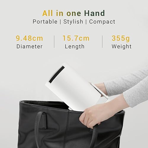 Miniatura 2 de Mini proyector con WiFi 6 y Bluetooth 5.4, proyectores portátiles con mouse de aire, proyector inteligente de películas para exteriores de 40-200