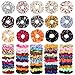 68Pcs Hair Scrunchies, Velvet Hair Scrunchies Elastic Hair Bands, Hair Ties Ropes Scrunchie for Women or Girls Hair Accessories