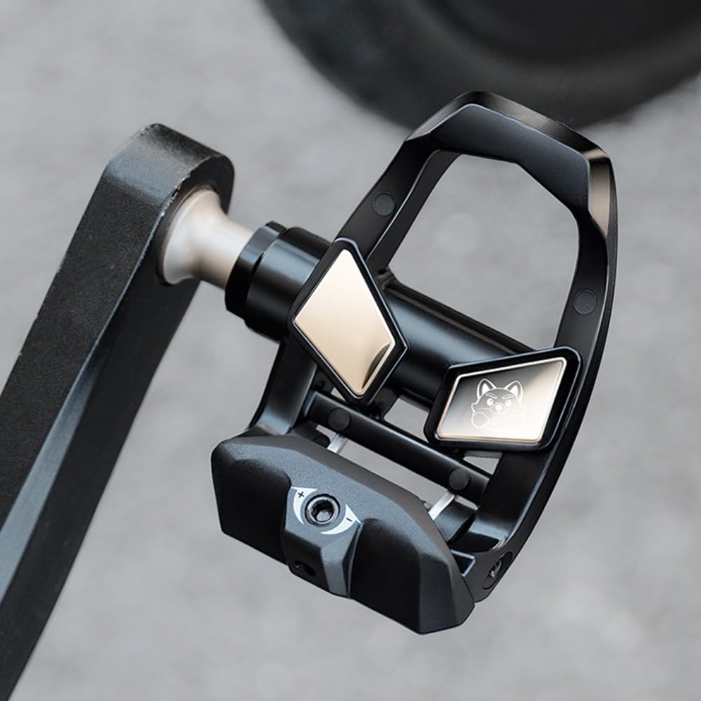 LOOK - Pedales de bicicleta de carretera compatibles con sistema con 3 rodamientos y mecanismo de autobloqueo, par de 284 g, color negro