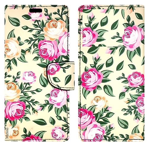 Image of Vivo V20 Vivo Y73 | Genuine Flip Cover | Inside Pockets & Inbuilt Stand | Wallet Style Back Cover | Unique Flower Shade |Must Buy