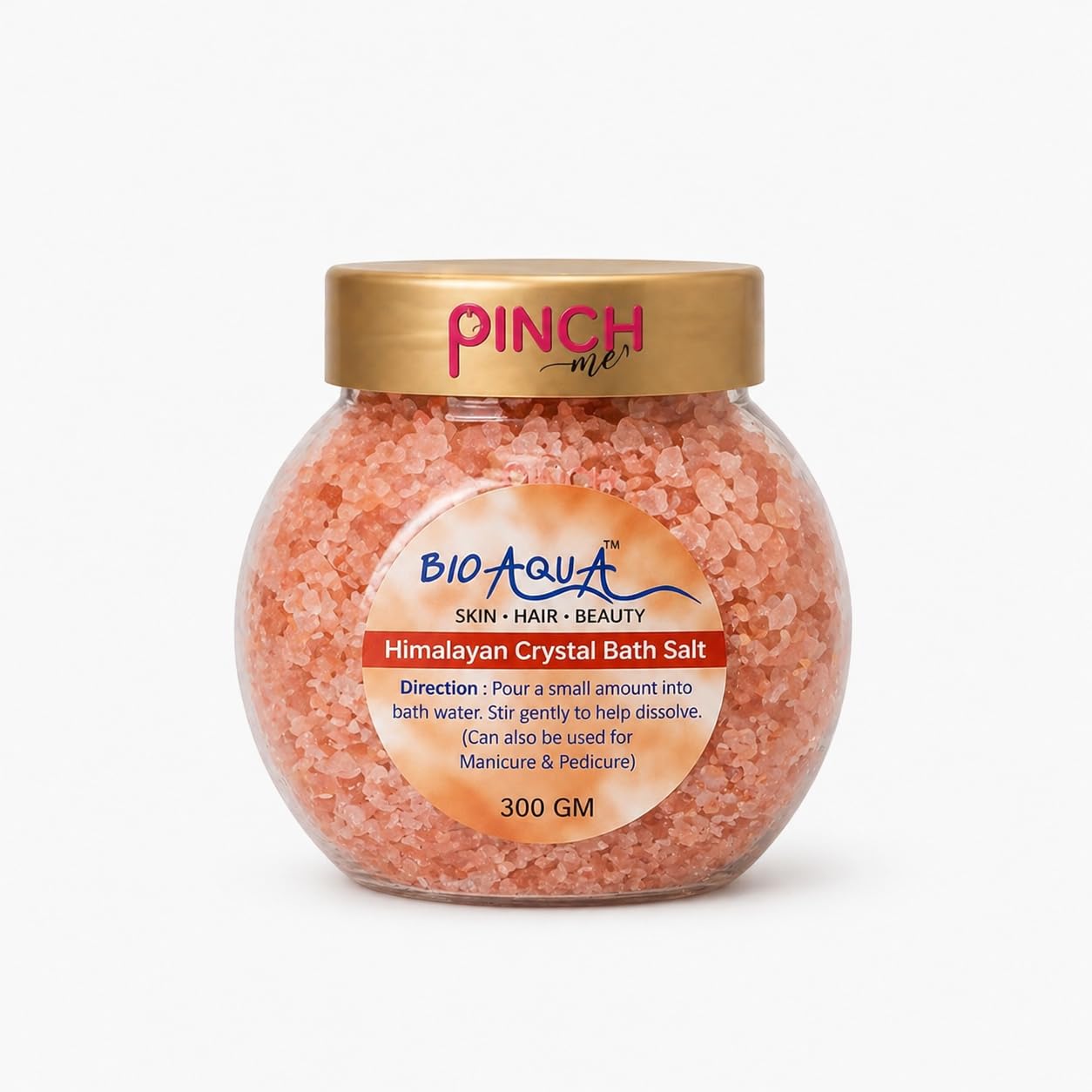 Pinch Me Himalayan Crystal Bath Salt, 100% Natural, Detoxifies Skin, Relaxes Muscles, Softens & Nourishes, With tea and Lavender essential OIls 300 gm-image-24
