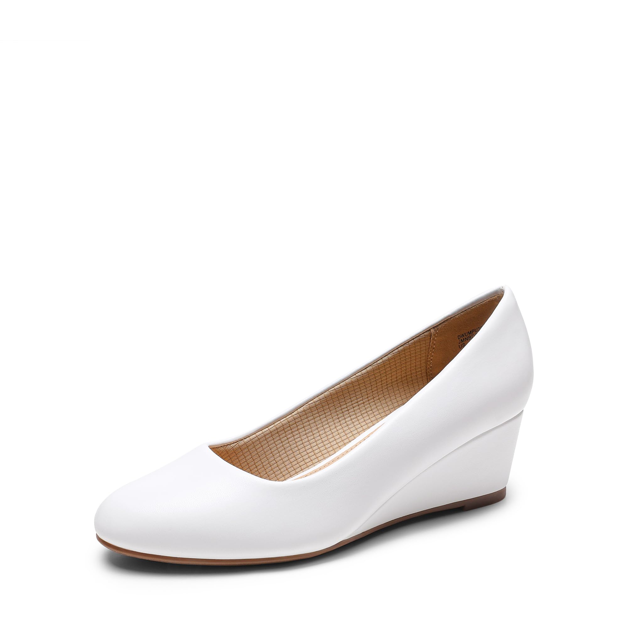 DREAM PAIRS Zapatos de tacón bajo mujer punta redonda cómodos trabajo boda