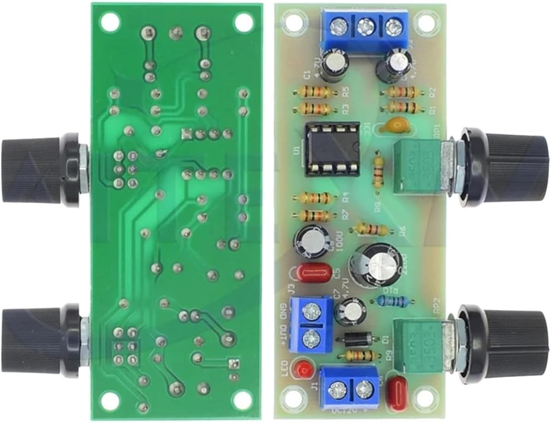 1pcs High-Precision Single Supply Low Pass Filter Board Subwoofer Preamp Board 2.1 Channel DC 10-24v 22hz-300hz