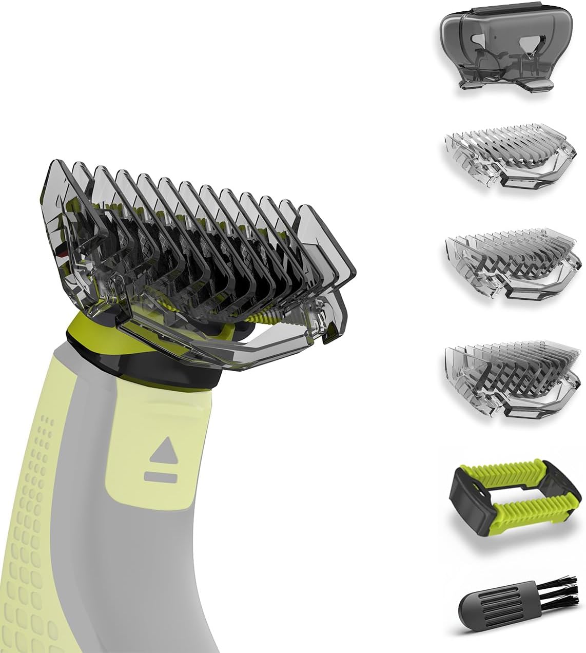 Guards Kit,1/3/5mm Guide Combs and Protective cap Fit for Philips Norelco OneBlade Handles - Amazon product rated Grade B