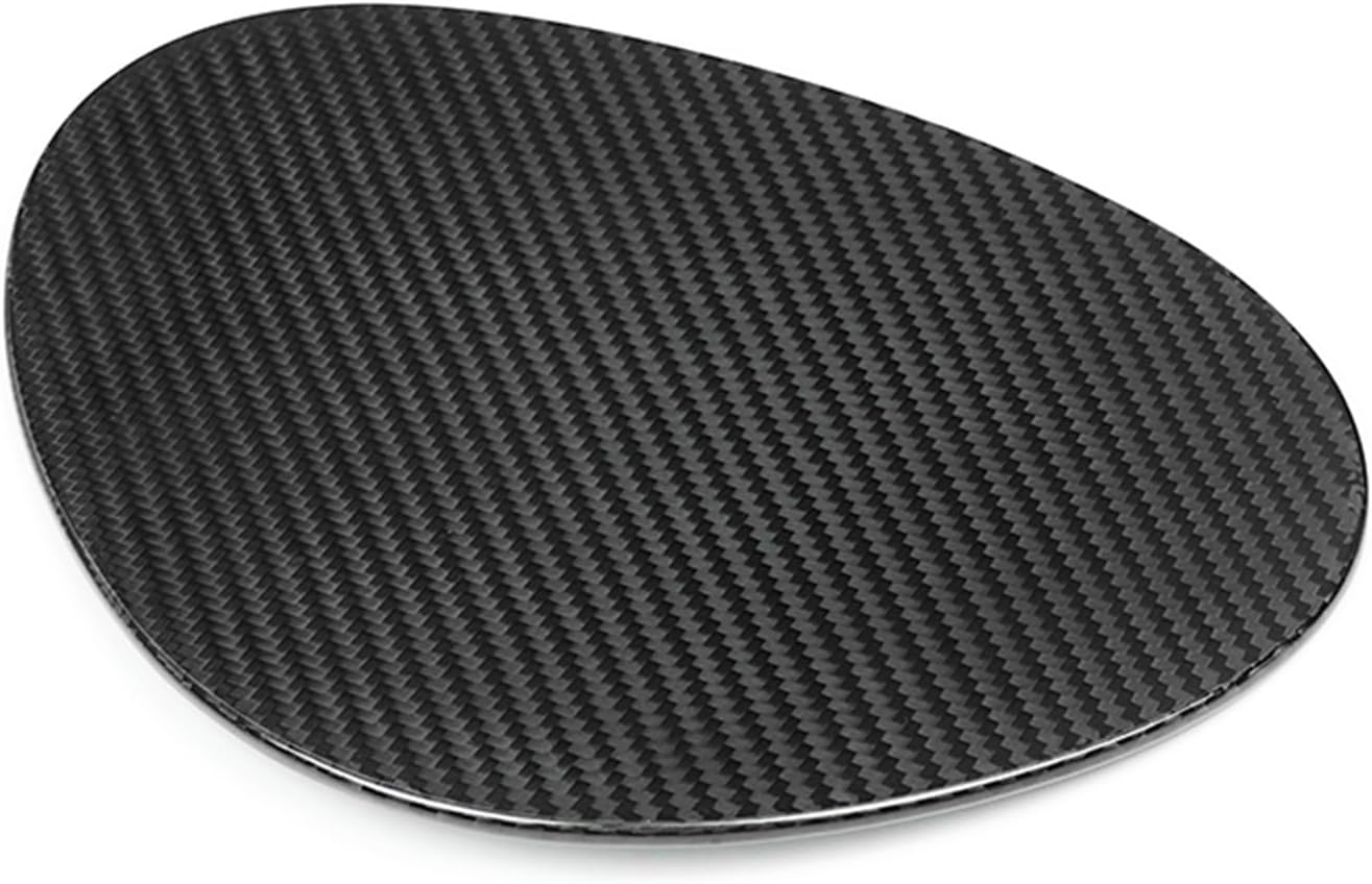 Car Gas Fuel Door Cover Trim For Subaru BRZ Toyota GR86 2022-2024 Carbon Fiber