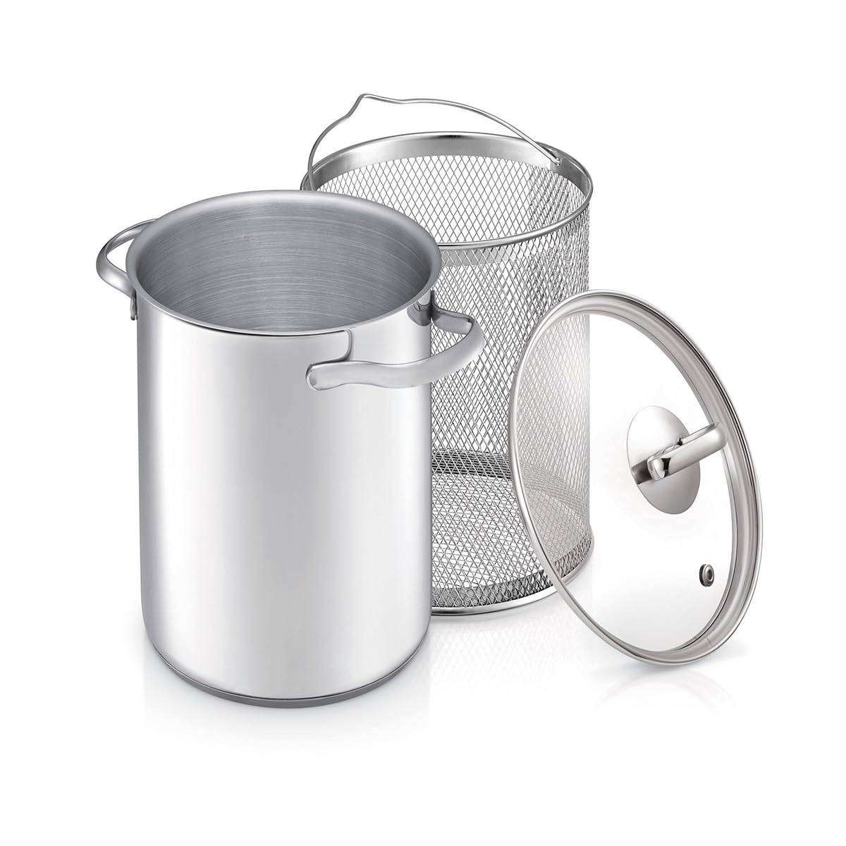 Beka Kitchen aids Spargeltopf mit Einsatz Edelstahl 4.1 Litre