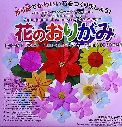 Origami Flowers Paper Kit cadeau idéal pour amateurs d'art japonais