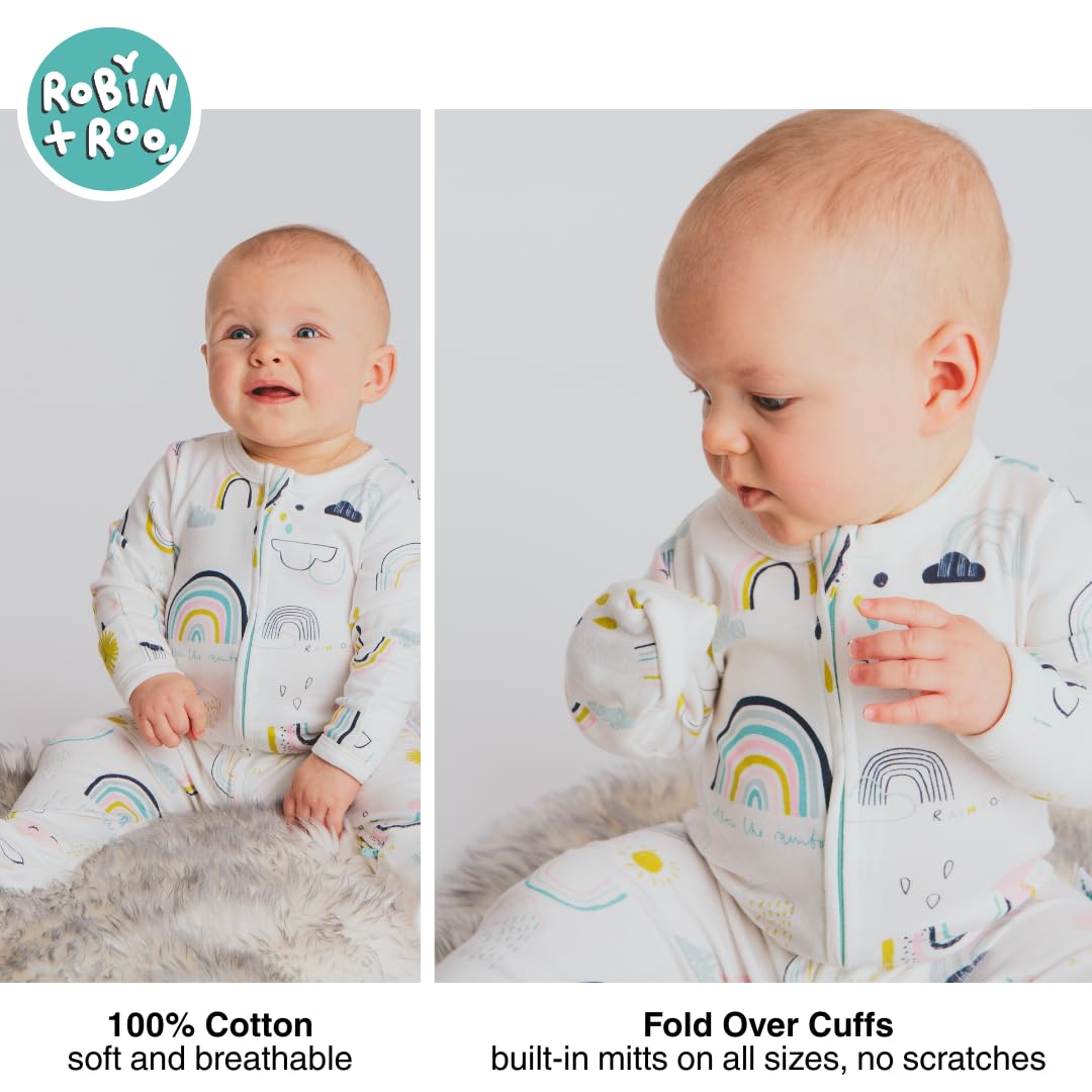 Pagliaccetto unisex con cerniera bidirezionale per un facile cambiamento - 100% cotone