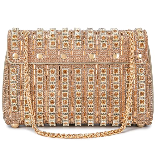Image of Women's Evening Handbags Rhinestone Purse Crystal Evening Clutch for Women Formal