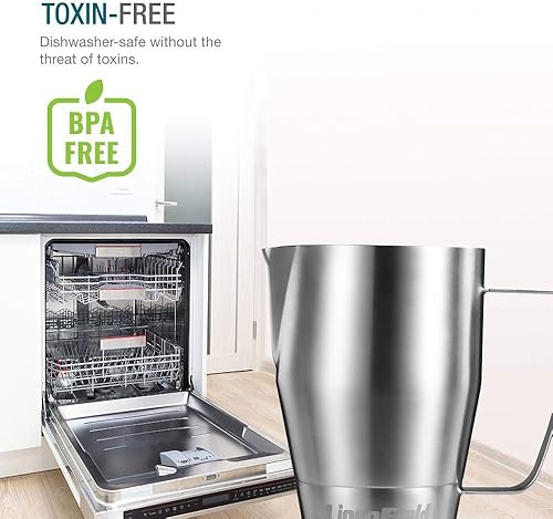 Miniatura 5 de Espumador de leche inalámbrico de mano, espuma de bebida portátil con 2 whiskys, 1 tubo de almacenamiento, perfecto para viajes, plata y acero