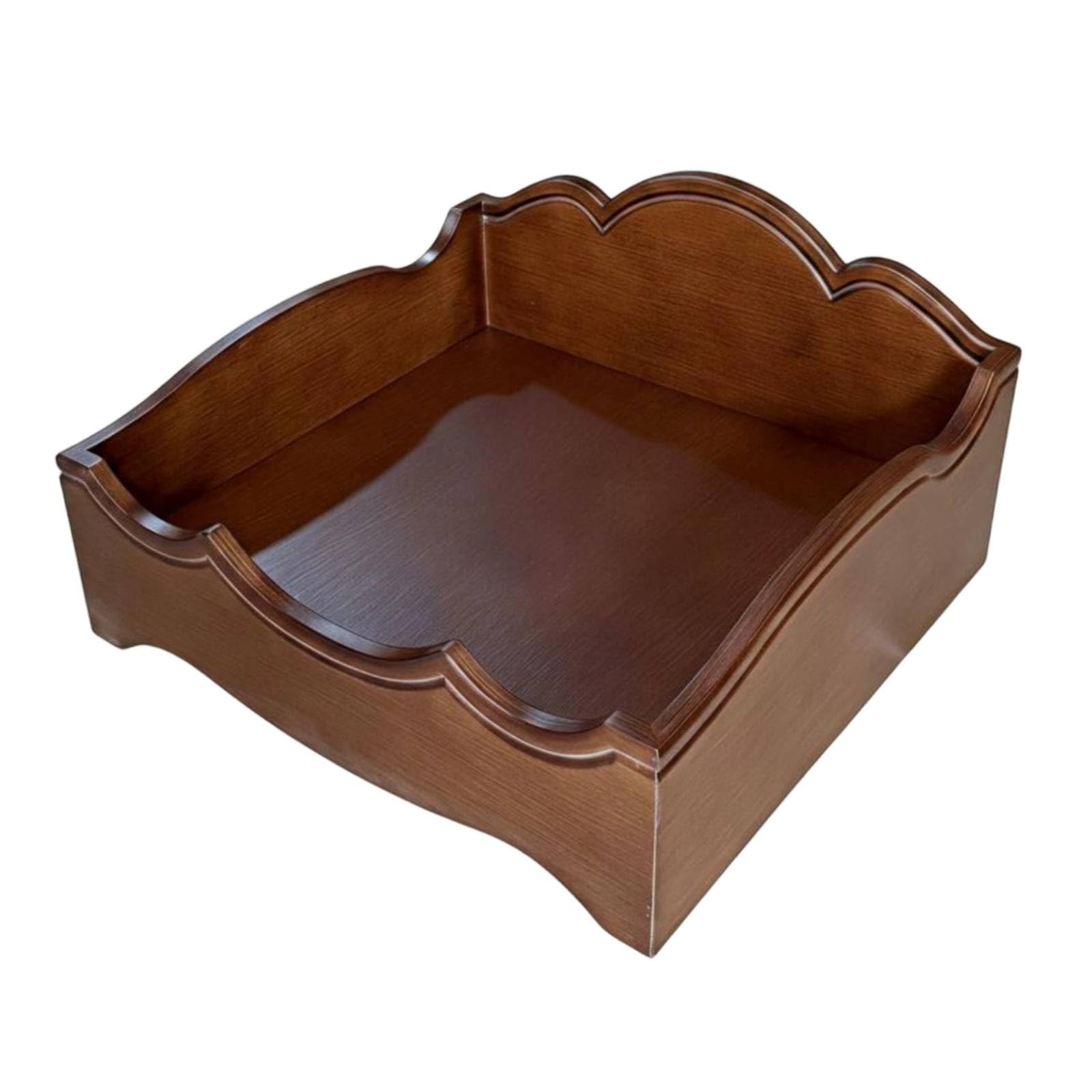 Lit canin en bois surélevé : un mobilier animalier chic et durable pour petit chien