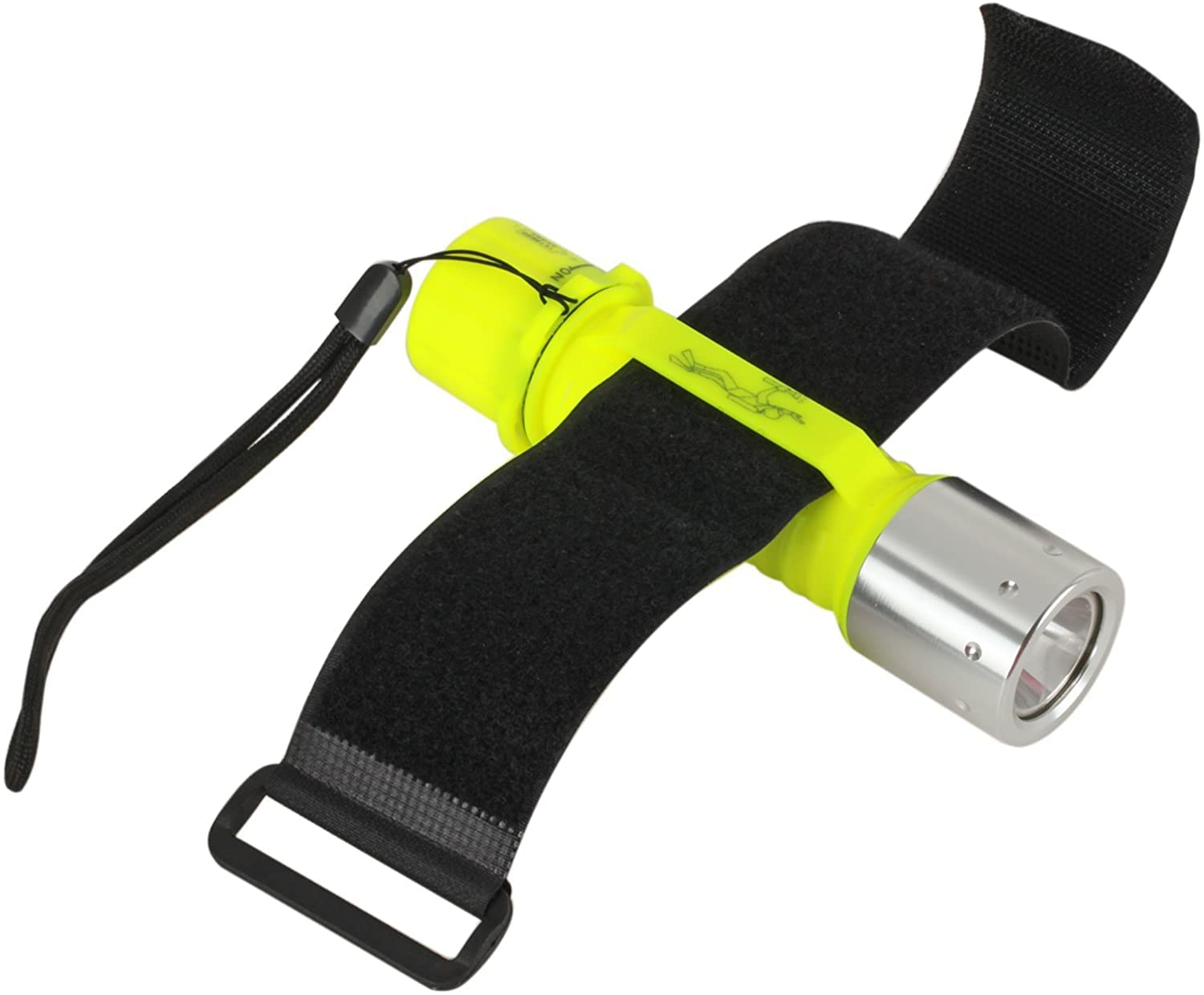 WINDFIRE Torcia Subacquea 3000 Lumen - Impermeabile 110m | Ricaricabile LED | Per Immersioni - Foto 8