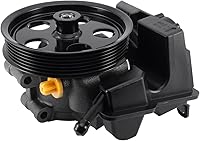 TAUTOY 96-74326 Power Steering Pump with Pulley & Reservoir for Ford Focus 2006-2011, Transit Connect 2010-2011, 2.0L 2.3L 2.5L
