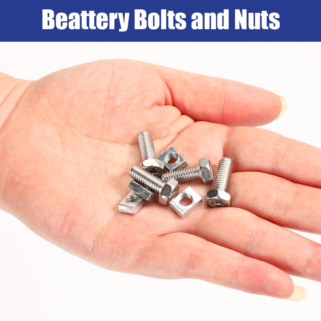 20 Paar Batterie Schrauben M6 X 14mm - Edelstahl Schrauben & Muttern Für Motorrad Batterien | Roller