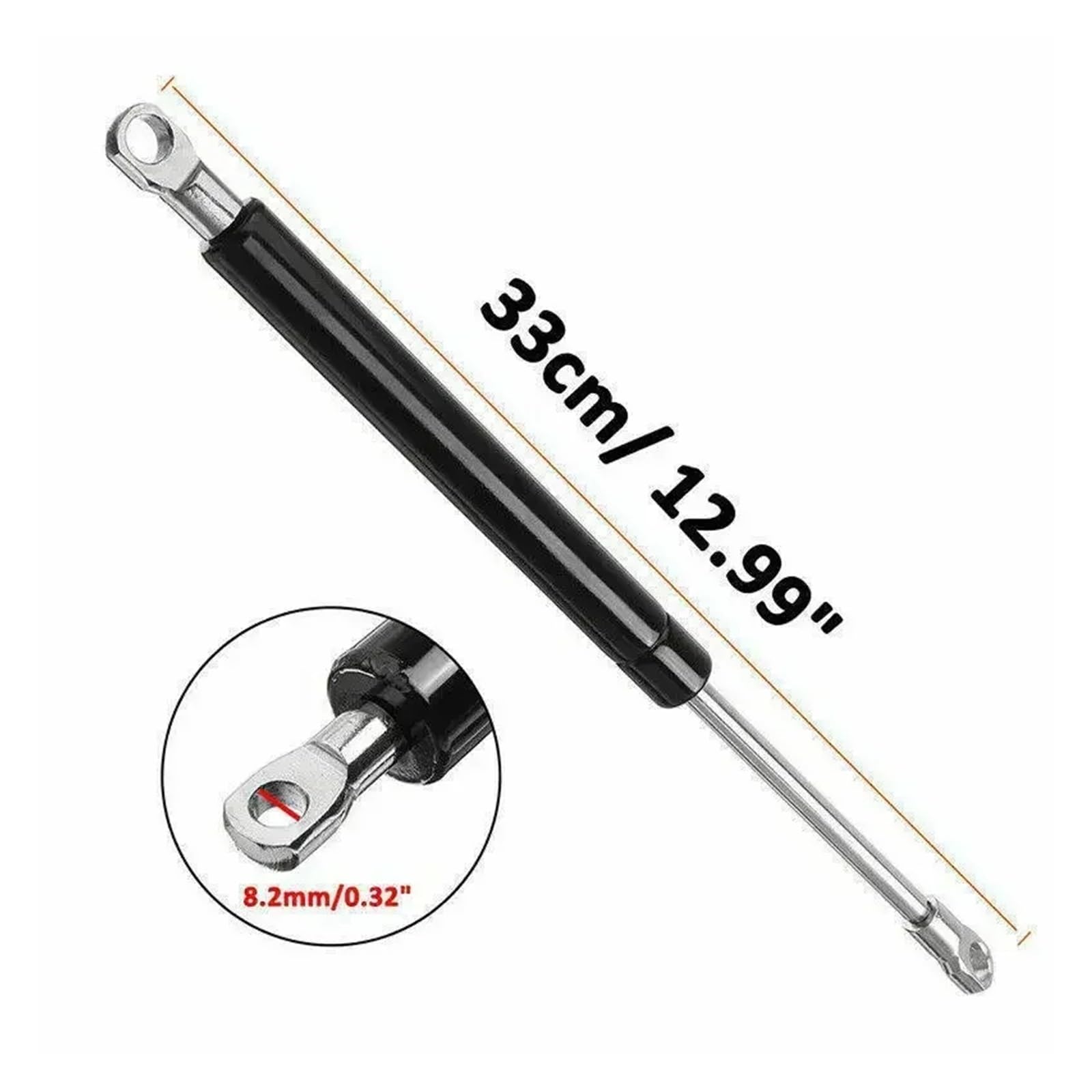 2 Puntales De Gas De Repuesto Para Sei-tz Dom-etic He-ki 2 E015, Resortes De Gas De Arranque Duraderos Para Caravana Y Autocaravana