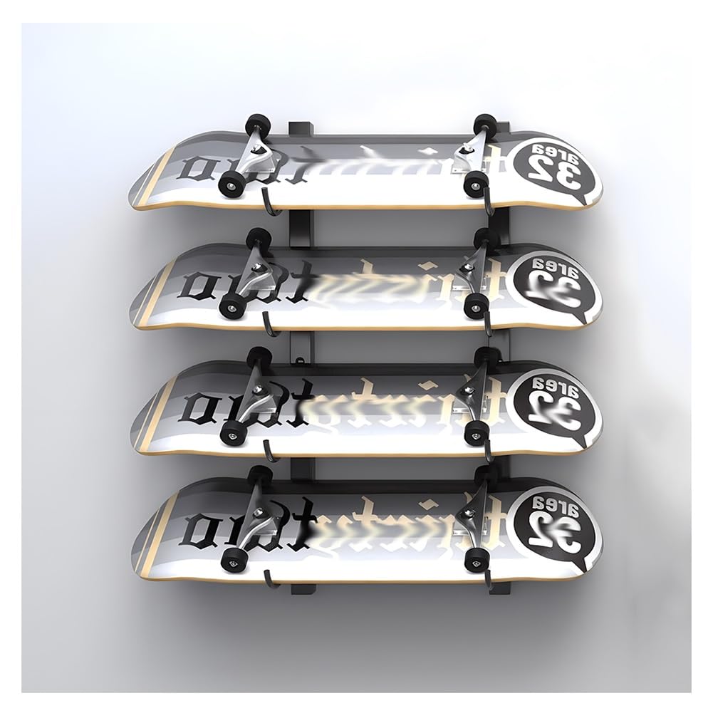 Almacenamiento De Esquís Montado En La Pared, Soporte Para Esquís En El 4.º, 5.º, 6.º O 7.º Piso, Estante Para Exhibir Tablas De Snowboard Y Esquís, Para El Hogar, La Habitación Y El Garaje(Height-85