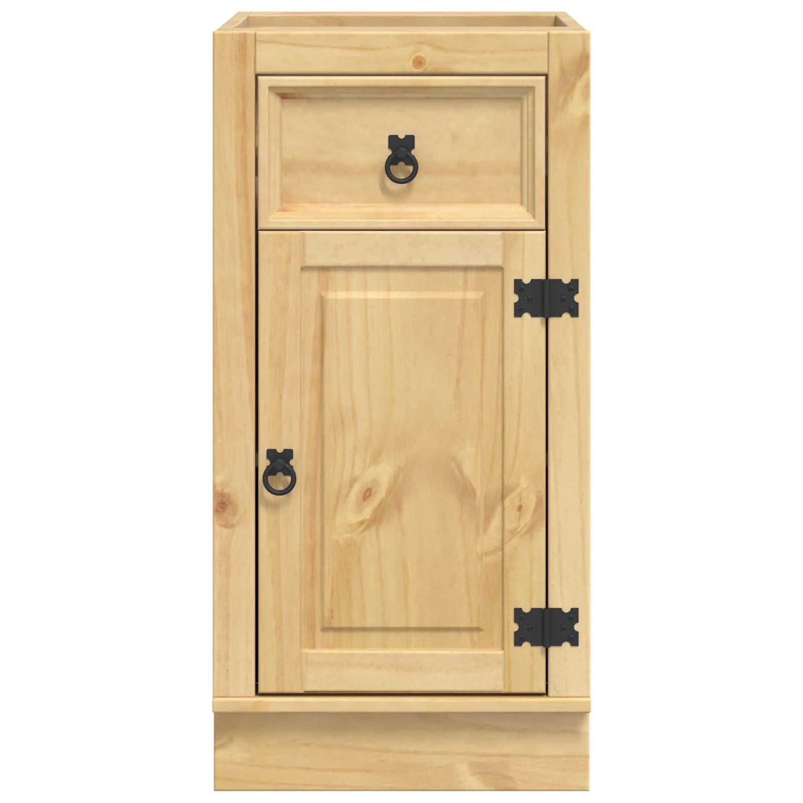 Homgoday Eleganter Kiefernschrank mit rechteckiger Form und viel Stauraum für Wohnzimmer und Esszimmer Model42007561