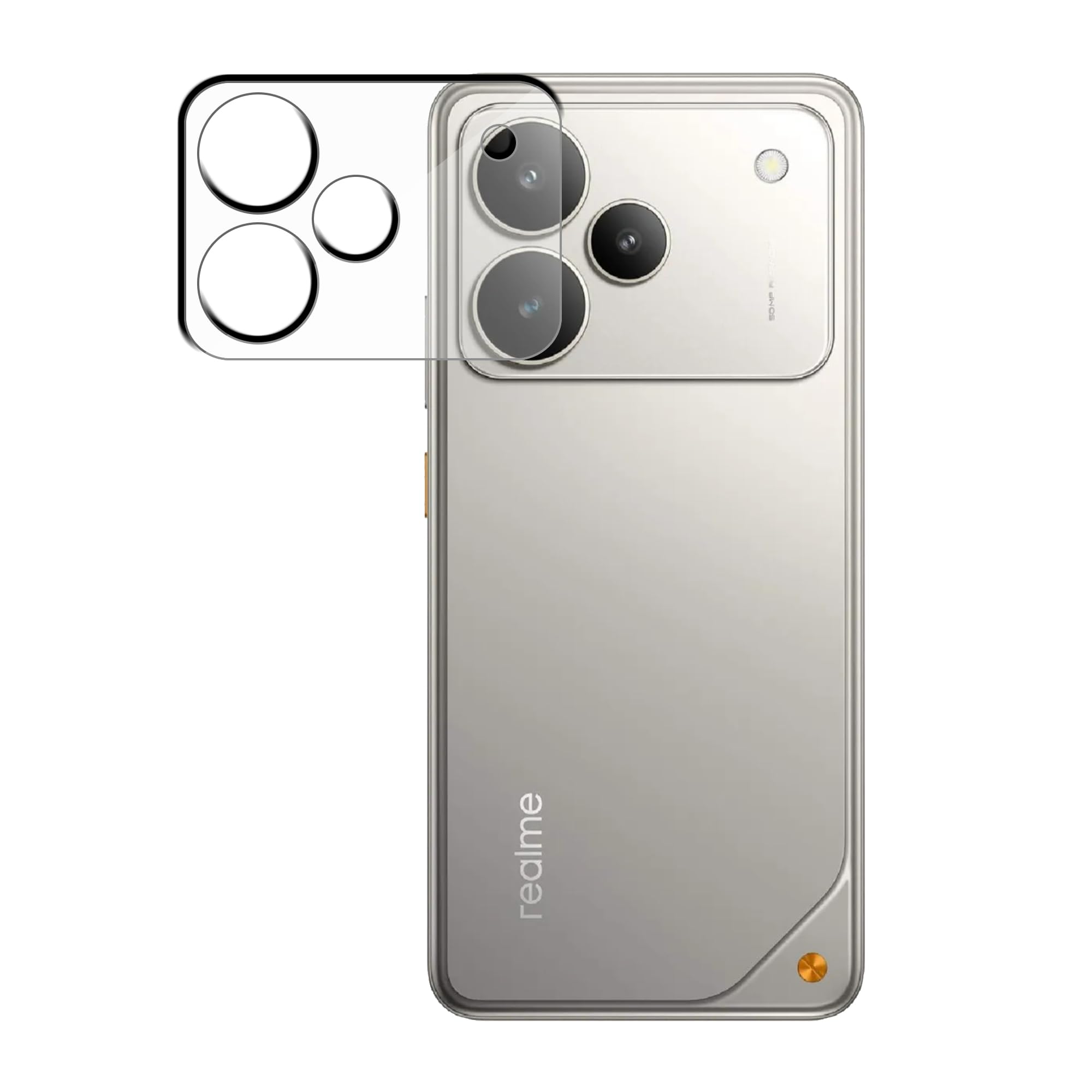 Inktree Camera Lens Protector For Realme P4 5G (9H Hardness.Scratch Resistance) With Free Installation Kit-image-45
