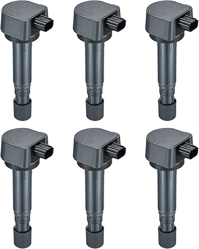 Vista 108 de BDFHYK Paquete de bobinas de encendido y bujías de iridio compatibles con Acura RSX Honda Accord Civic CR-V Element repuesto para UF583 UF311