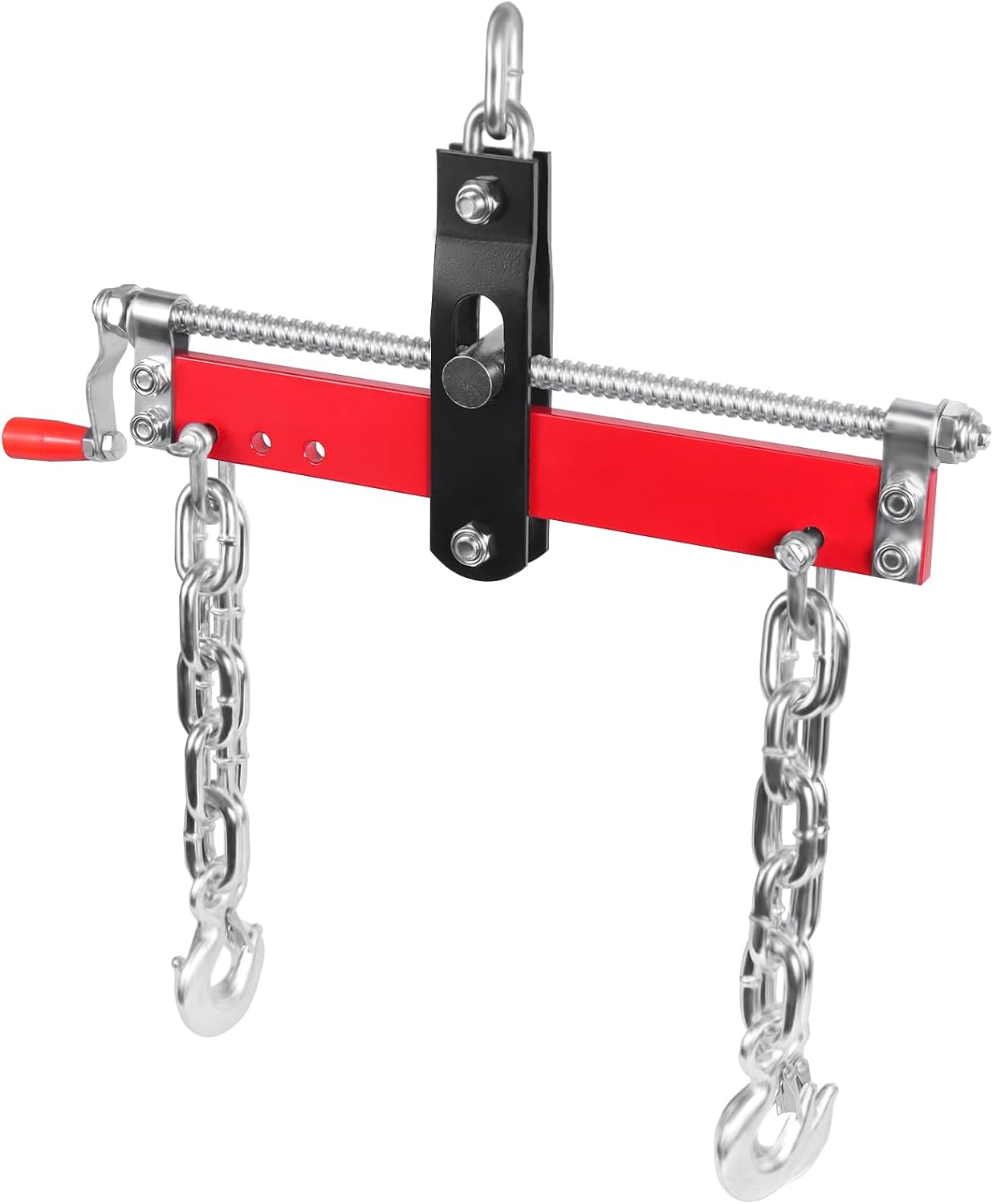 Engine Load Leveler, 2000 LBS Laod Capacity Heavy Duty Engine Hoist Leveler Shop Crane Cherry Picker Lift Hoist
