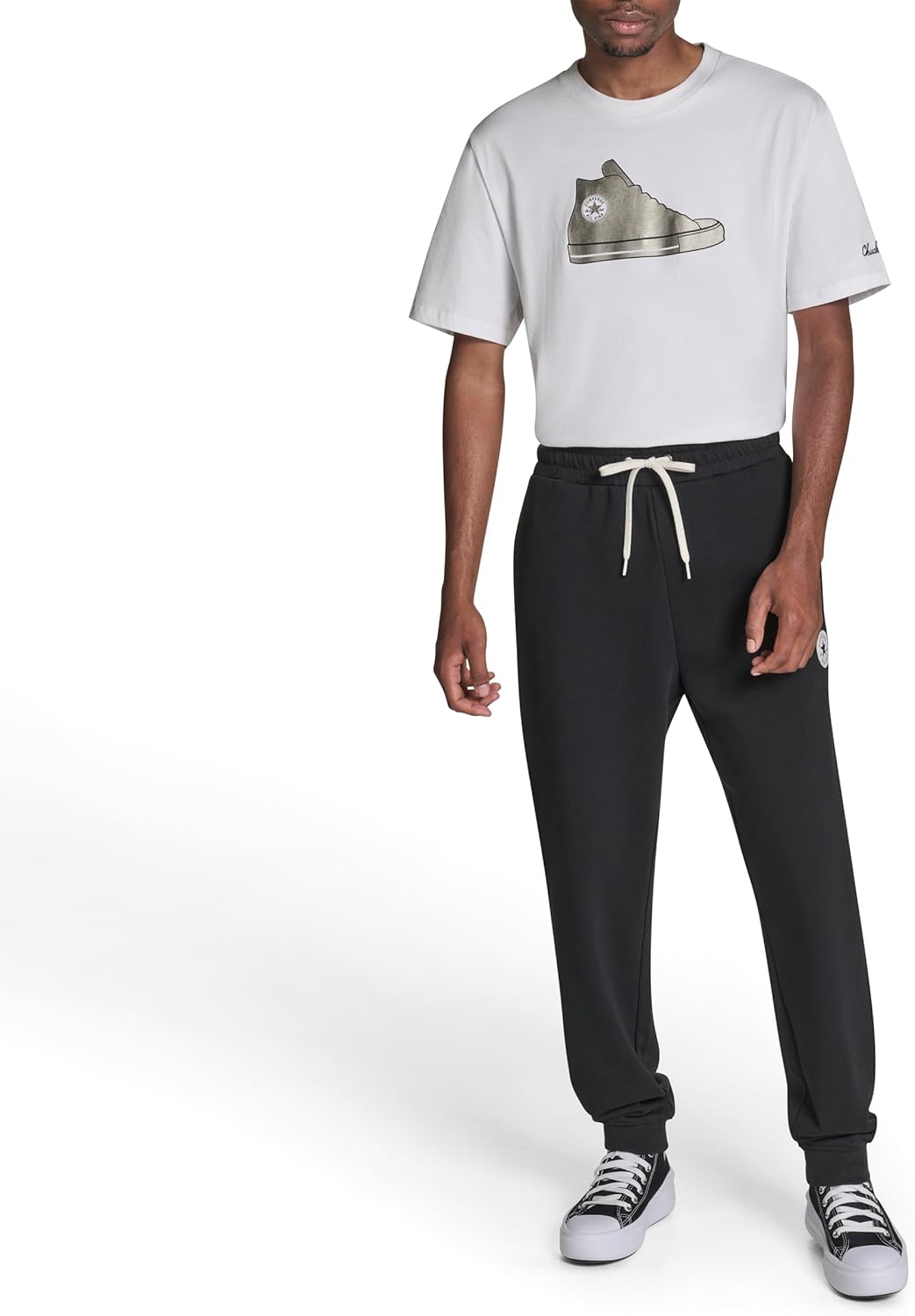 Converse Mens Standard Fit Core Chuck Patch Pant - Image 2