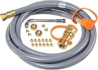 Vista 1 de Blackstone 5249 Kit de conversión de propano a gas natural, gris