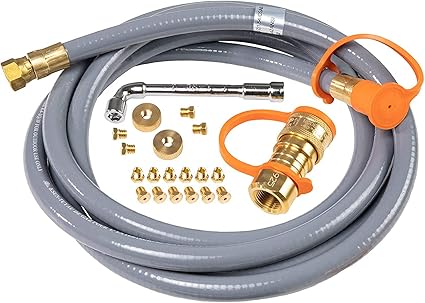 Blackstone 5249 Propane to Natural Gas Conversion Kit, Gray