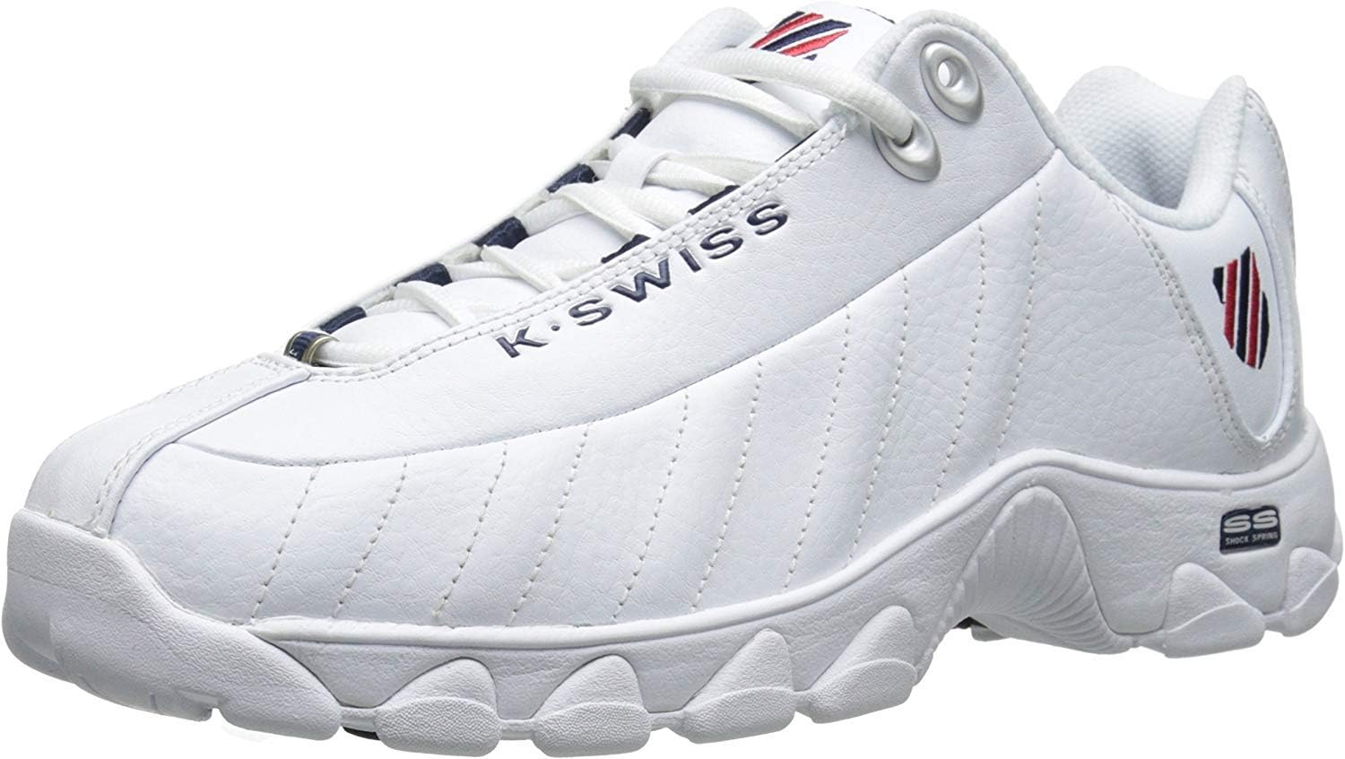 Men's ST329 CMF Sneaker, Wide Tennis Walking Shoes Leather Upper