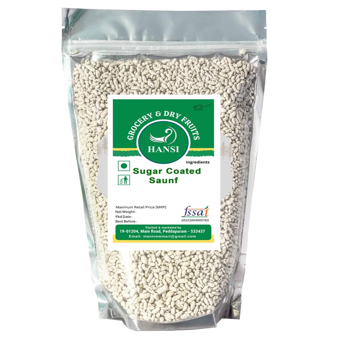 generic Hans'i Fennel Seeds Candy, Sugar Coated Saunf, 300 g-picture-32