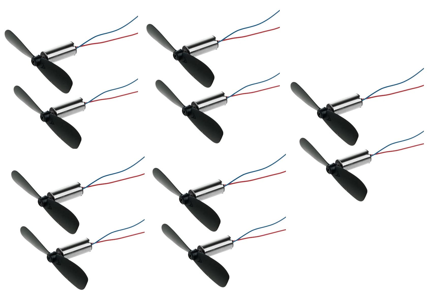 Invento 10Pcs DC 3.7V 716 7x16mm Micro Coreless Motor With 10Pcs Propeller High Speed Mini Drones (B07F36W225) Amazon Price History, Amazon Price Tracker